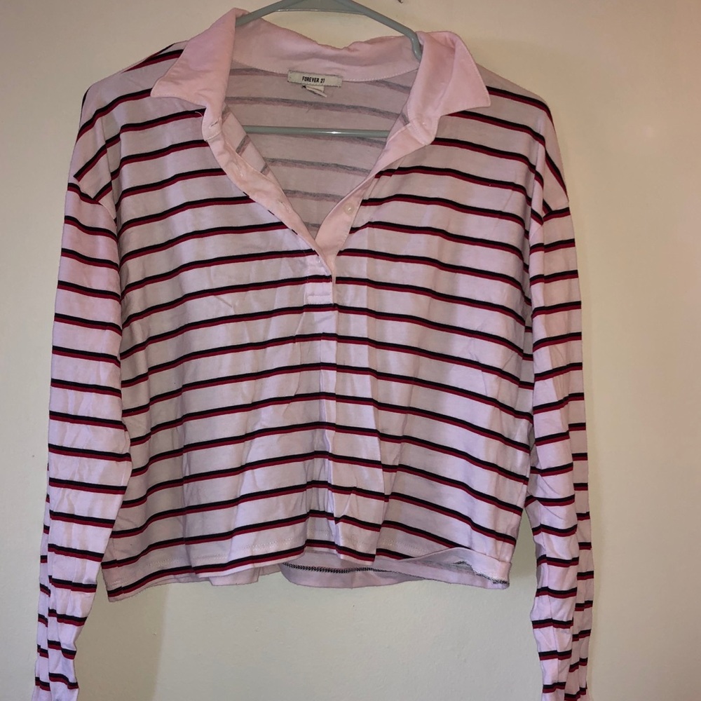 Forever 21 Cropped Long Sleeve